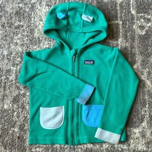 Patagonia Baby Full Zip Fleece Hoodie